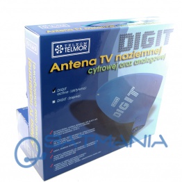 Antena DVB-T UHF Telmor Digit Activa Niebieska