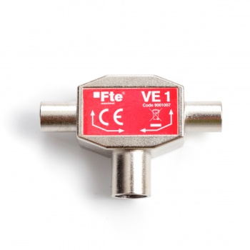 Rozgałęźnik Fte 2x1 VE1 IEC ekranowany