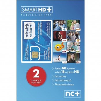 Karta startowa SMART HD+ 2 m-ce