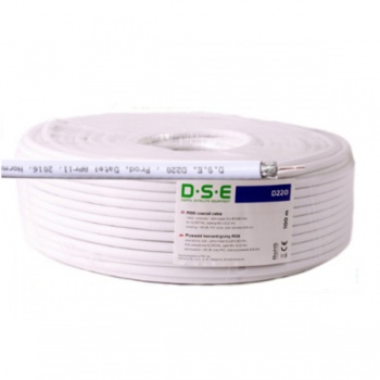 Kabel RG6 CU DSE D220 - NA METRY (info cena)