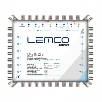 Multiswitch 9/12 Lemco LMS 9/12 S
