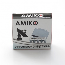 Przełącznik DiSEqC 4/1 Amiko, zewnętrzny