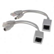 Adapter zasilania POE RJ45 + DC 5,5mm - kpl.2 szt.