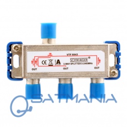 Rozgałęźnik Schwaiger 3x1 (5-2400Mhz) DC