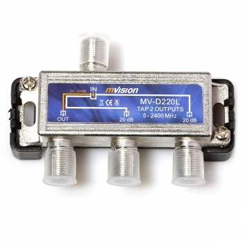 Odgałęźnik 2x1 MVision MV-D220L 20dB