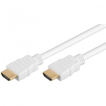 Kabel HDMI-HDMI 2,0m Gold White™