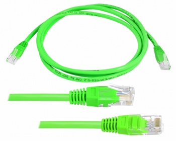 Kabel sieciowy / Skrętka 1:1 8P8C 1,5m zielony