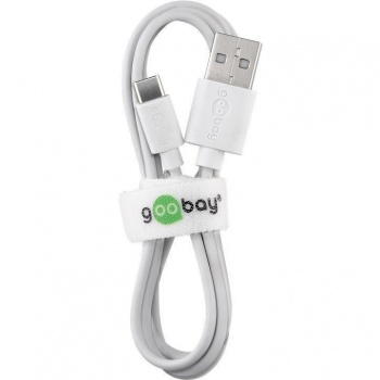 Kabel USB-C - USB typu A 2.0 Goobay Czarny 1m