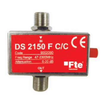 Tłumik regulowany Fte DS 2150F 0-20dB 47-2150MHz