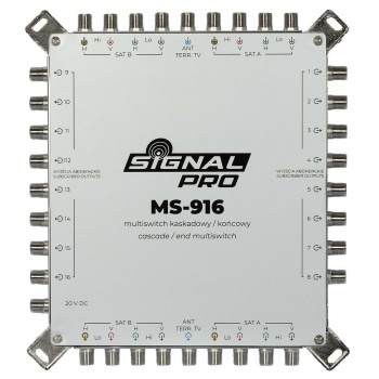 Multiswitch 9/9/16 MS-916 Signal Pro