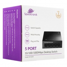 Switch Spacetronik SP-SG105 5 portów Gigabit